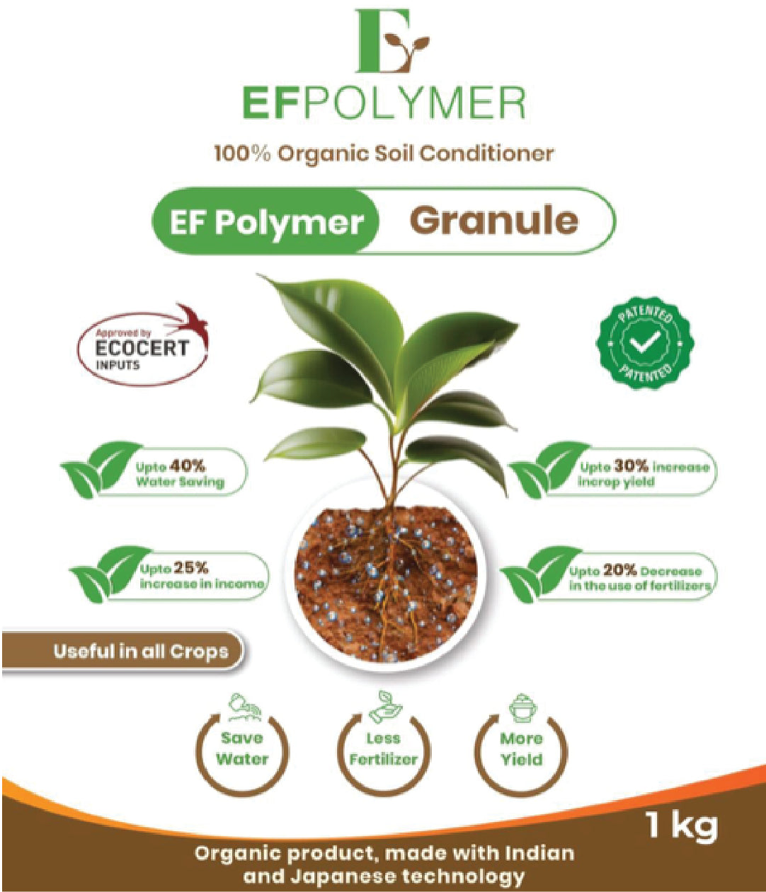 Eco-Friendly (EF) Polymer 500g
