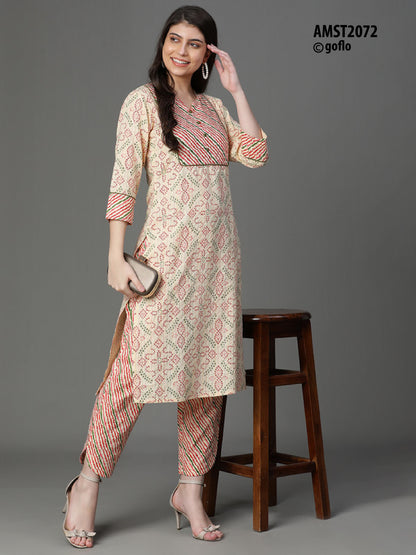 Cotton Printed Kurta