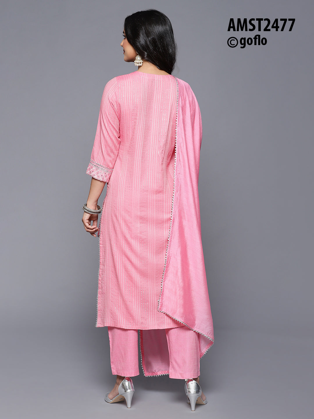 Rich Linen Lurex Kurta