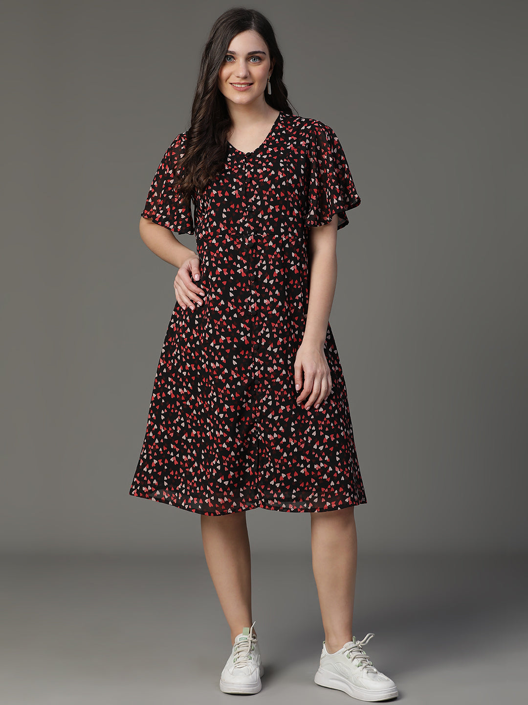 Georgette Printed Dress