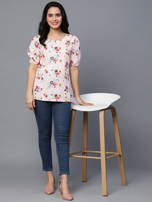 Rayon Printed Top
